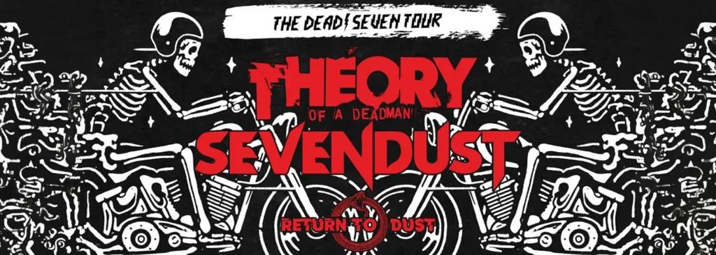Theory Of A Deadman & Sevendust at Marquee Theatre - AZ