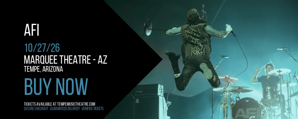 AFI at Marquee Theatre - AZ